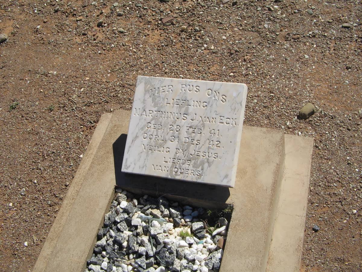 ECK Marthinus J., van 1941-1942