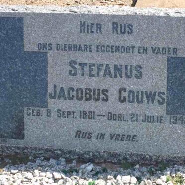 GOUWS Stephanus Jacobus 1881-1948