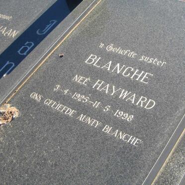 JANSEN Johannes Adriaan Botha 1909-1989 &amp; Blanche HAYWARD 1925-1998