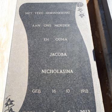 KLEU Johannes 1918-1986 &amp; Jacoba Nicholasina 1918-2013