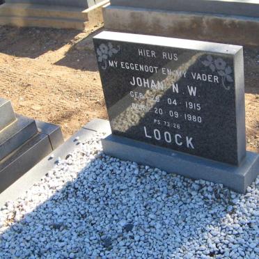 LOOCK Johan N.W. 1915-1980
