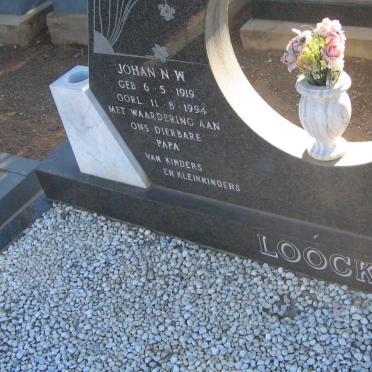 LOOCK Johan N.W. 1919-1994 &amp; Petronella E. 1923-1984