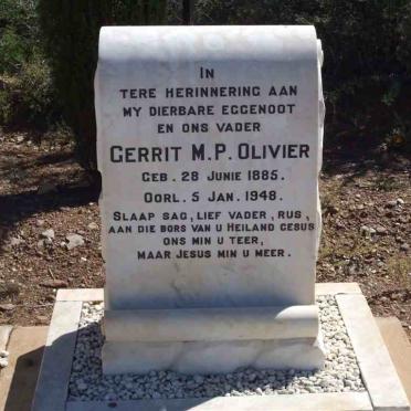 OLIVIER Gerrit M.P. 1885-1948