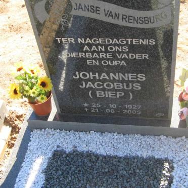 RENSBURG Johannes Jacobus, Janse van 1927-2005
