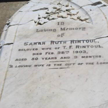 RINTOUL Sarah Ruth -1903
