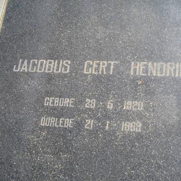 RADEMEYER Jacobus Gert Hendrik 1920-1969