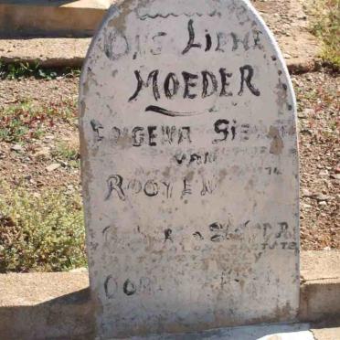 ROOYEN Eugena S.,  van ??-??
