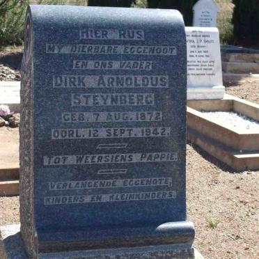 STEYNBERG Dirk Arnoldus 1872-1942