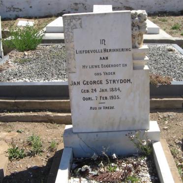 STRYDOM Jan George 1884-1935