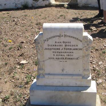 TERBLANCHE Josephine J. -1931