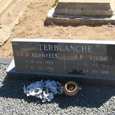 TERBLANCHE L.C.A. 1909-1994 &amp; J.P. 1914-1998