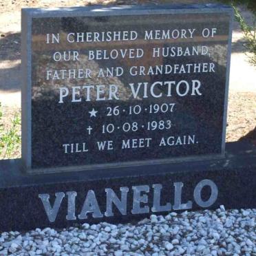 VIANELLO Peter Victor 1907-1983