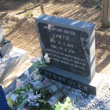 VERMEULEN Lynette 1959-1976