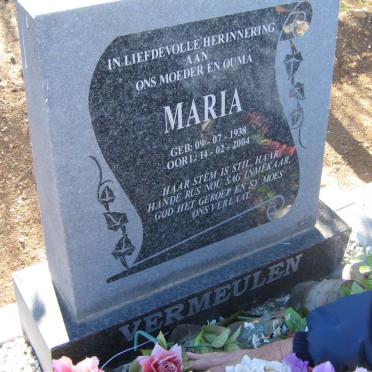 VERMEULEN Maria 1938-2004