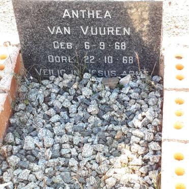 VUUREN Anthea, van 1968-1968