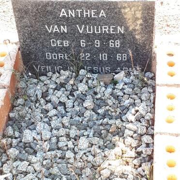 VUUREN Anthea, van 1968-1968