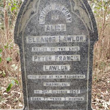 LAWLOR Alice Eleanor -1946