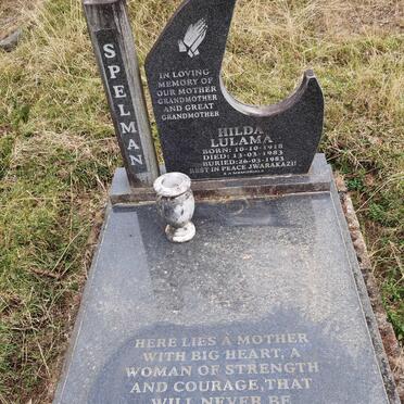 SPELMAN Hilda Lulama 1918-1983