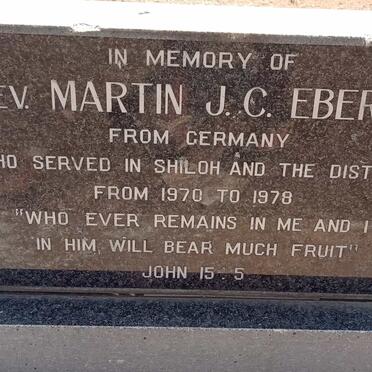 EBERLE Martin J.C.