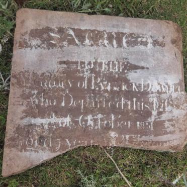 ? Patrick -1851