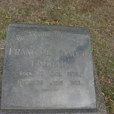 FINCHAM Frank Alexander 1879-1963 