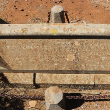 SHEPSTONE William -1873 &amp; Ann -1871