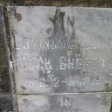 SHORTEN Jack 1912-1985