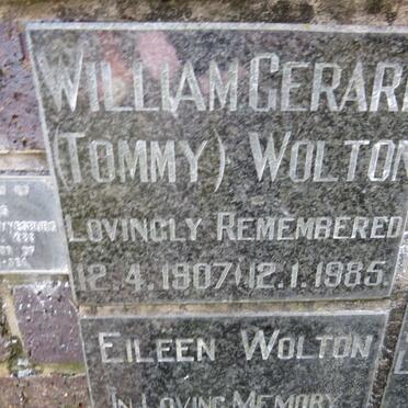 WOLTON William Gerard 1907-1985