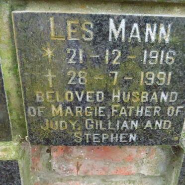 MANN Les 1916-1991