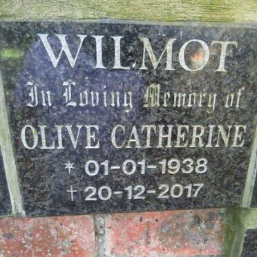 WILMOT Olive Carherine 1938-2017