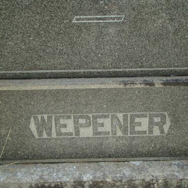 WEPENER Frederick Jacobus 1860-1945