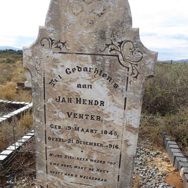 VENTER Jan Hendrik 1845-1916