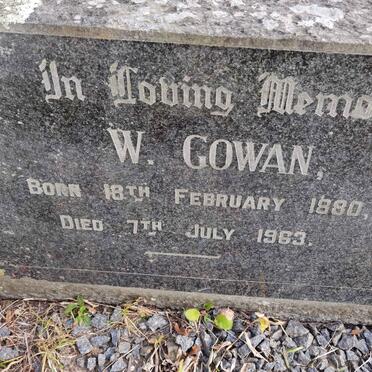 GOWAN W. 1880-1963
