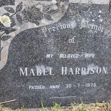 HARRISON Mabel -1975