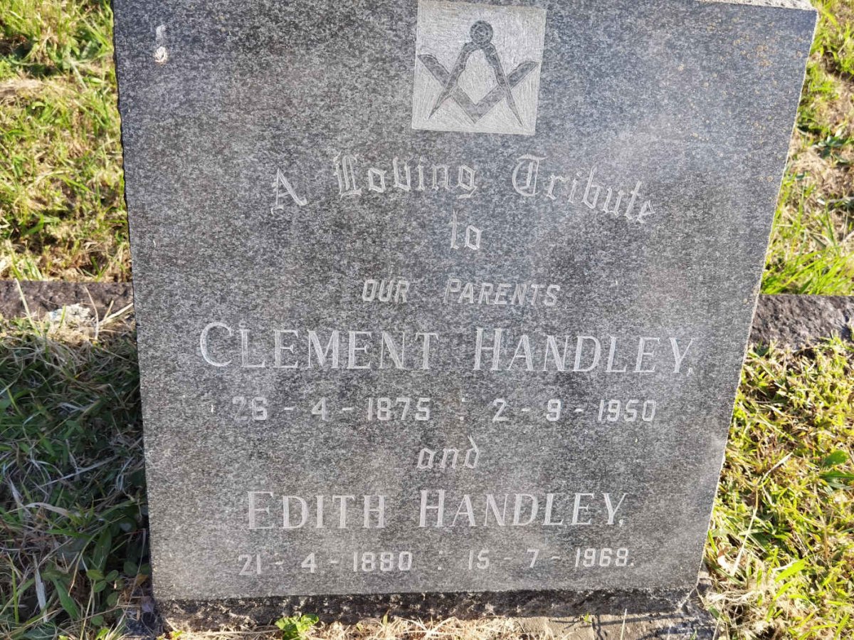 HANDLEY Clement 1875-1950 & Edith 1880-1968