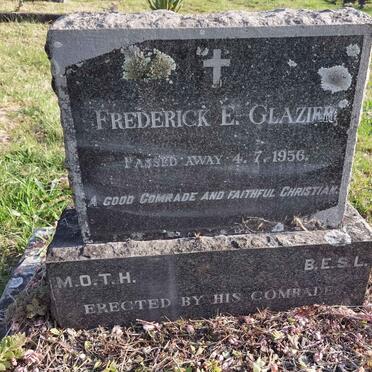 GLAZIER Frederick E. -1956
