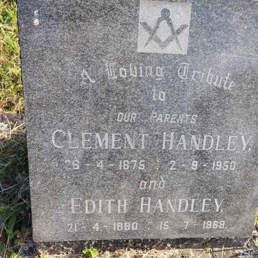 HANDLEY Clement 1875-1950 &amp; Edith 1880-1968
