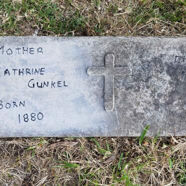 GUNKEL Cathrine 1880-1954