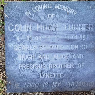 TURNER Colin Hugh 1931-1999
