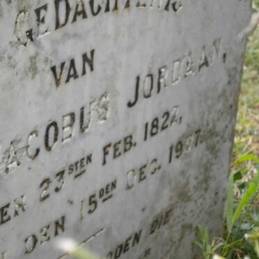 JORDAAN Gideon Jacobus 1822-1907