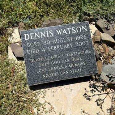 WATSON Dennis 1926-2007