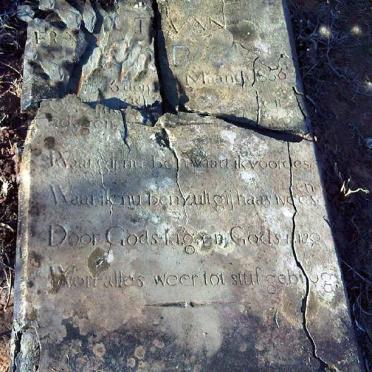 Eastern Cape, SOMERSET EAST district, Cookhouse, Roode Wal 87, farm cemetery