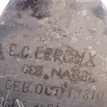 ROUX E.C., le nee NAGEL 1819-1907