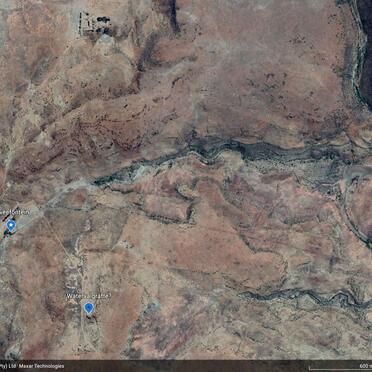 Eastern Cape, STEYNSBURG district, Waterfall 158, Waterval, farm cemetery