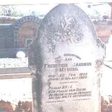 MYBURG Fredereik Jacobus 1899-1925