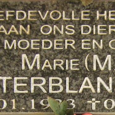 TERBLANCHE M.S. 19?3-2014