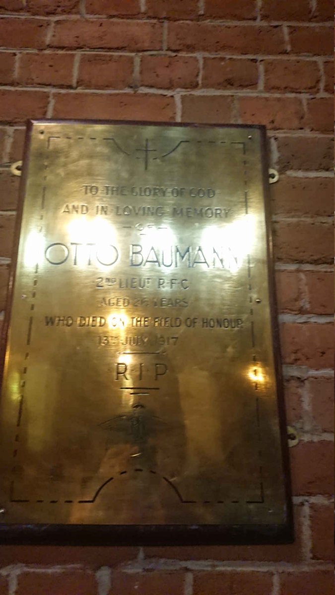 BAUMANN Otto -1917