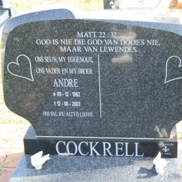 COCKRELL Andre 1962-2003