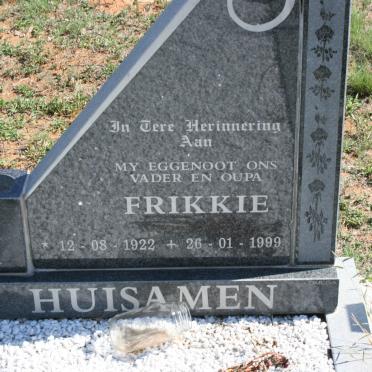 HUISAMEN Frikkie 1922-1999
