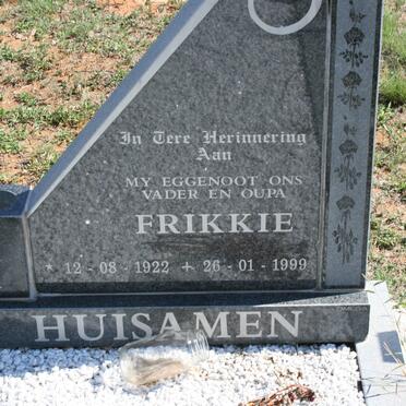 HUISAMEN Frikkie 1922-1999